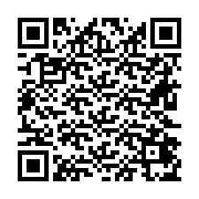 Codice QR per il numero di telefono +26622475195