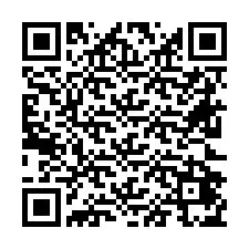 QR код за телефонен номер +26622475209