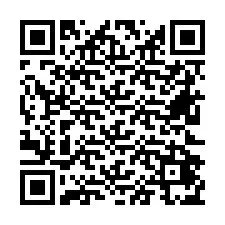 Código QR para número de teléfono +26622475217