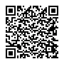 Codice QR per il numero di telefono +26622475284