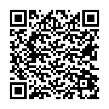 QR-code voor telefoonnummer +26622475313