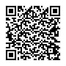 QR код за телефонен номер +26622475334