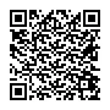 Código QR para número de telefone +26622475349