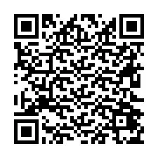 QR код за телефонен номер +26622475350