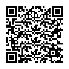 Código QR para número de telefone +26622475400