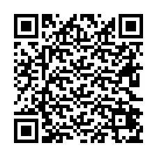 Código QR para número de teléfono +26622475420