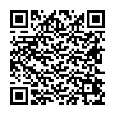 QR kód a telefonszámhoz +26622475456