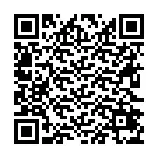 Codice QR per il numero di telefono +26622475460