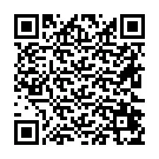 Código QR para número de telefone +26622475511