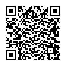 QR Code pour le numéro de téléphone +26622475532