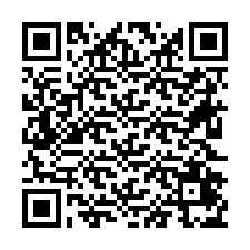 QR-код для номера телефона +26622475561