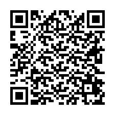 QR-код для номера телефона +26622475564