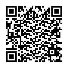 QR-код для номера телефона +26622475589