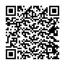 Código QR para número de teléfono +26622475633