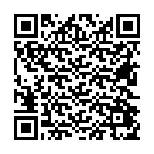 Codice QR per il numero di telefono +26622475673