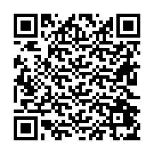 QR Code pour le numéro de téléphone +26622475765