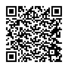 QR-Code für Telefonnummer +26622475771