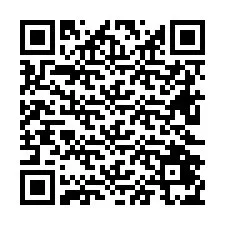 QR-code voor telefoonnummer +26622475792