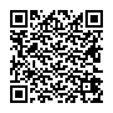 QR Code pour le numéro de téléphone +26622475802