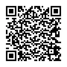 QR-Code für Telefonnummer +26622475830