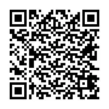 QR-Code für Telefonnummer +26622475869