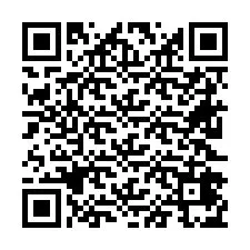 QR-code voor telefoonnummer +26622475879