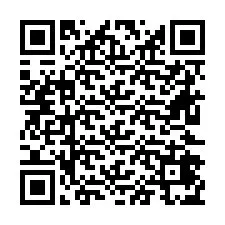 QR-code voor telefoonnummer +26622475885