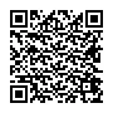 QR код за телефонен номер +26622475966