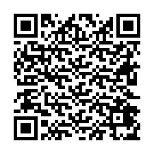 Código QR para número de telefone +26622475994