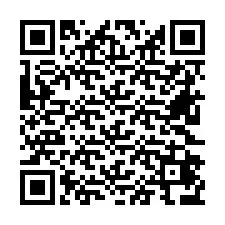 Código QR para número de telefone +26622476037