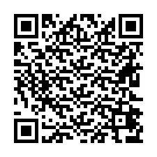 Código QR para número de teléfono +26622476055