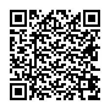 Código QR para número de teléfono +26622476056