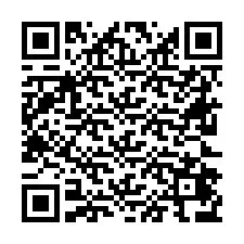 Codice QR per il numero di telefono +26622476108