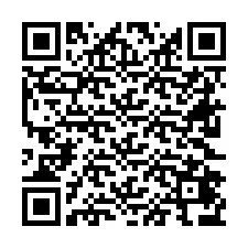 QR-code voor telefoonnummer +26622476138