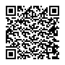 QR Code pour le numéro de téléphone +26622476186