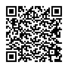 QR-code voor telefoonnummer +26622476192