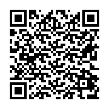 Código QR para número de telefone +26622476205