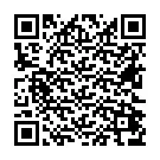 QR код за телефонен номер +26622476213