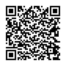 QR-код для номера телефона +26622476220