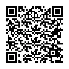 QR Code pour le numéro de téléphone +26622476253