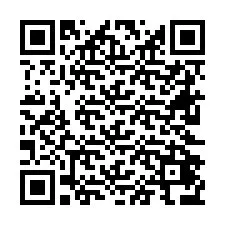 Código QR para número de teléfono +26622476298