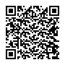 Código QR para número de teléfono +26622476336