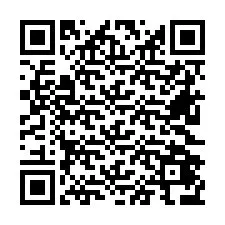 Código QR para número de teléfono +26622476337