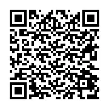 QR-code voor telefoonnummer +26622476380