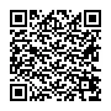 QR код за телефонен номер +26622476415