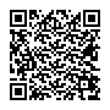 QR код за телефонен номер +26622476433