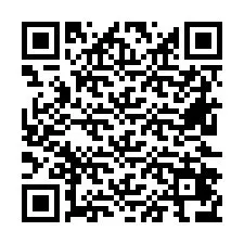 Código QR para número de telefone +26622476487