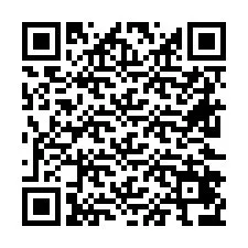 Código QR para número de telefone +26622476489