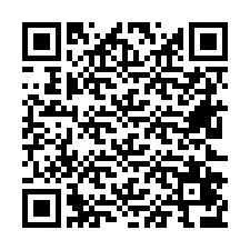 Código QR para número de teléfono +26622476517