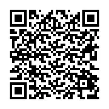 Código QR para número de telefone +26622476610